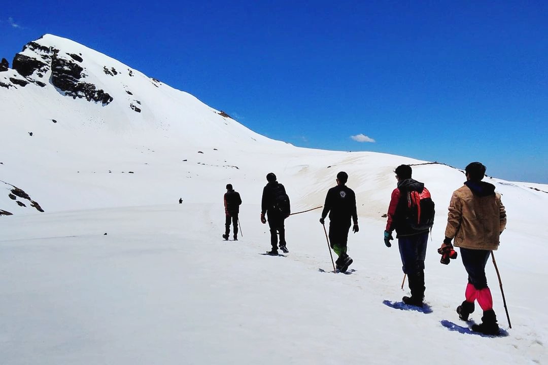 Snow trekking