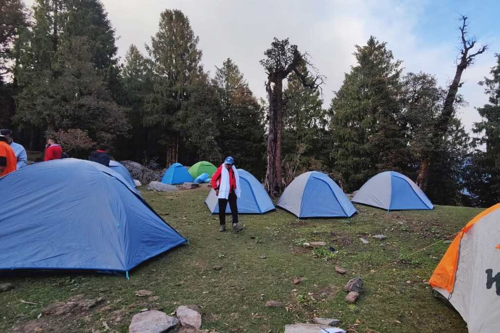 Churdhar base camp 