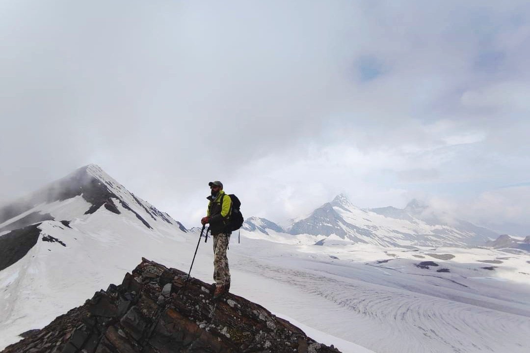 Kalihani Pass top