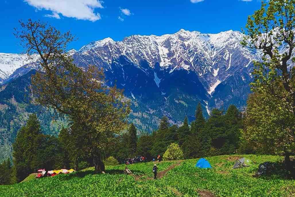 Mori Dugh base camp of bhrigu lake trek