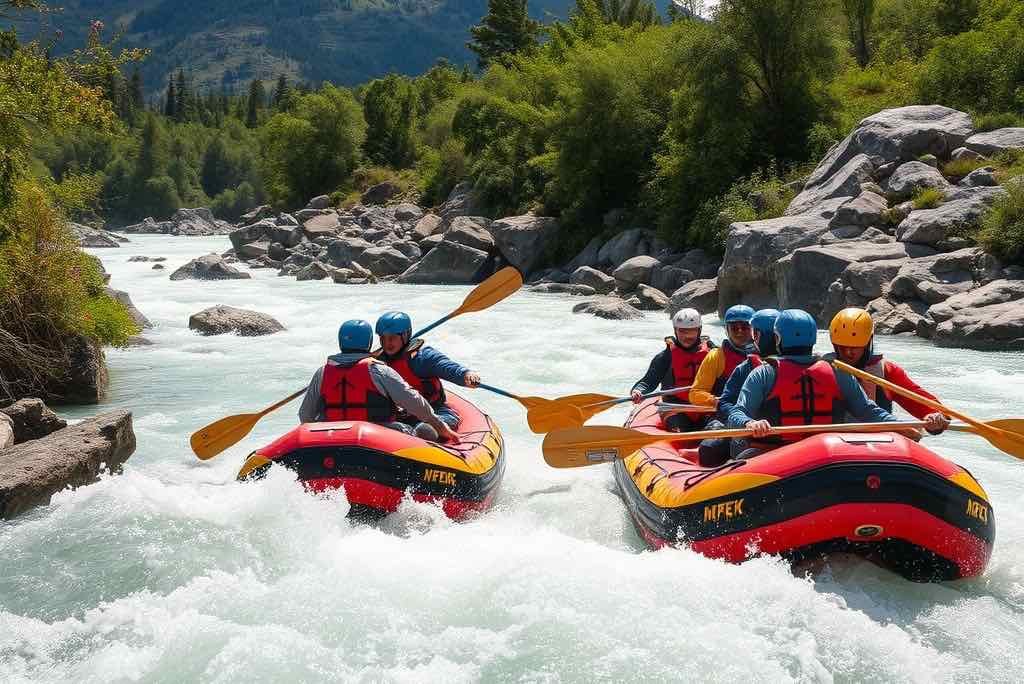 Rafting in kullu