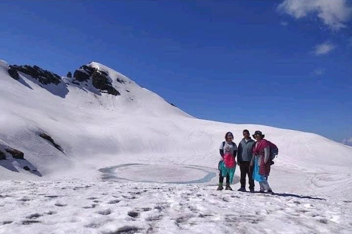 Bhrigu lake in May month