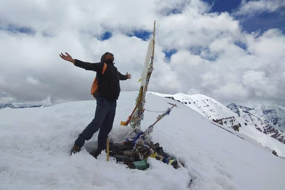 Summit of Kanamo peak